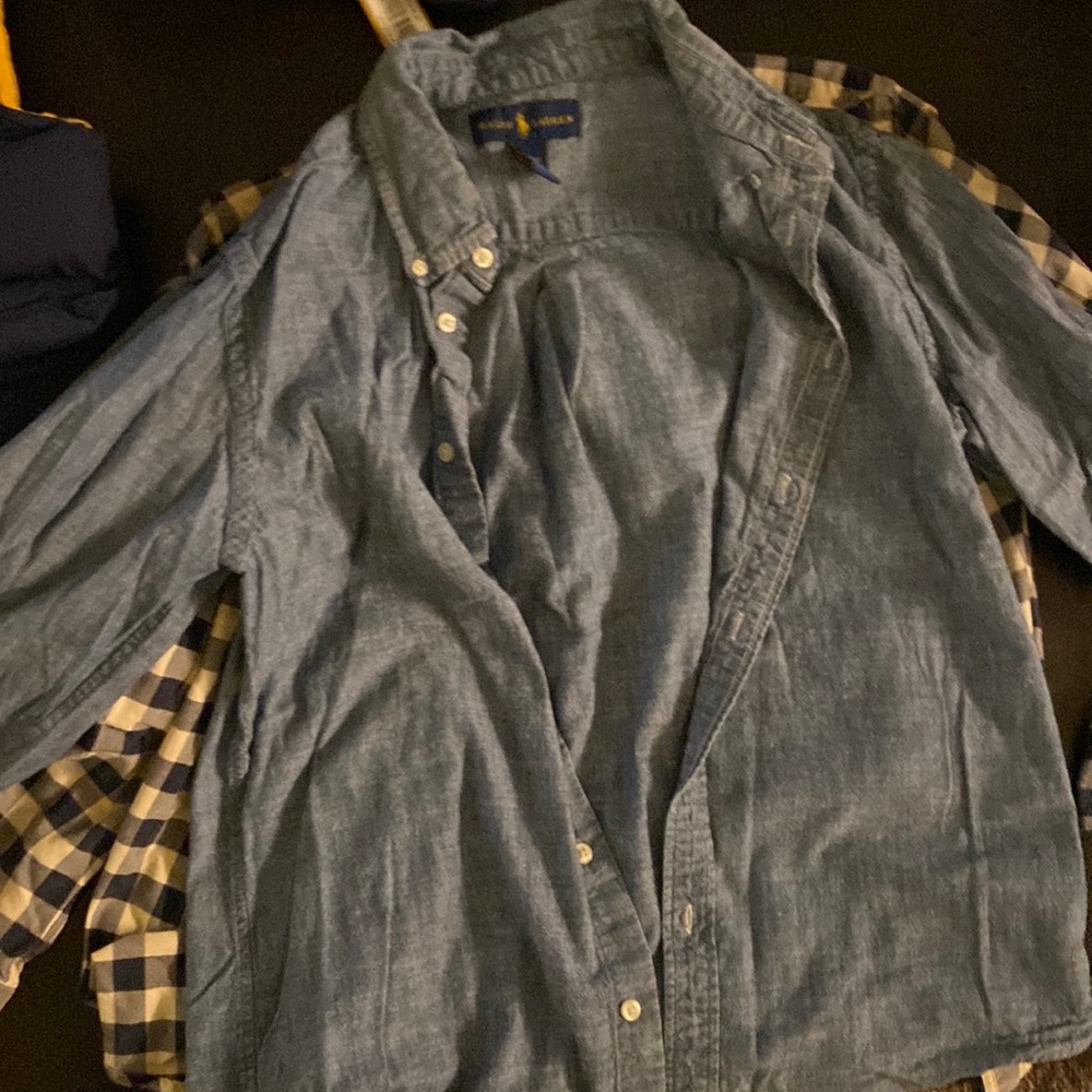 Polo boys button up